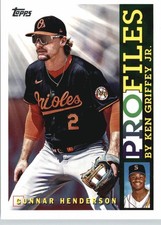 2026 Topps #TP-4 Gunnar Henderson Topps Profiles