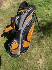 *LOOK* Maxfli Golf Carry Stand Bag, Black, Dual Shoulder Strap, Good Condition