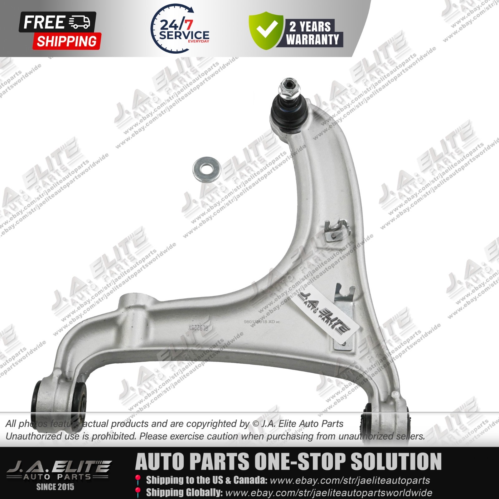 Maserati Quattroporte 2009-2013 Left Lower Control arm P/N 980139918