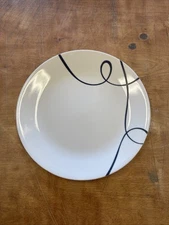 Corelle LIA Dinner Plate 10 1/4 Blue Swirl Lines 1 ea     7 available
