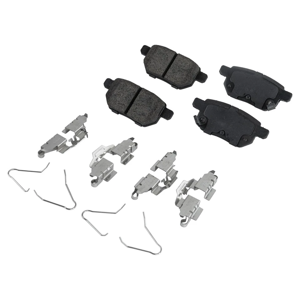 Kit de pastillas y freno de disco para Toyota Matrix 2016 Scion iM delantero trasero cerámica 09-2013 Foto 3 de 4