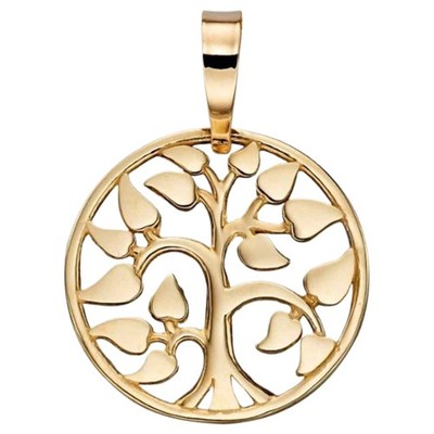 Elements Gold GP2111 Lebensbaum Anhänger
