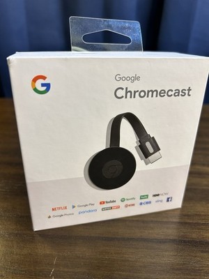 Google Chromecast 1080p HDMI Dongle Works w/ Google Assistant Black 2020