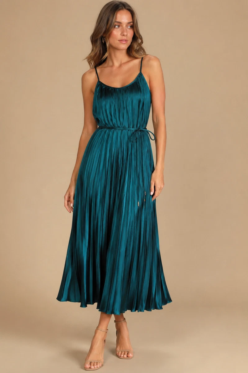 fall neck dress Cowl Flutter Sleeve Satin Bridesmaid Dress