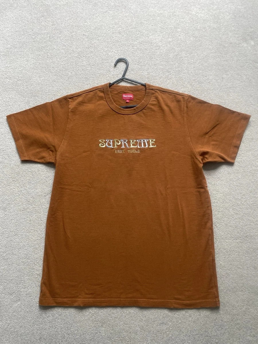 Supreme Brown Regular Size T-Shirts for Men for sale | eBay UK
