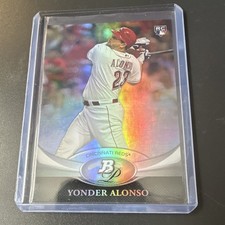 2011 Topps Bowman Platinum Yonder Alonso Rookie Platinum Ascension #76 Reds
