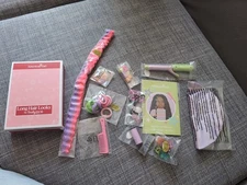 Truly Me 135 Long Hair Looks Crimped Hair Accessories American Girl Doll