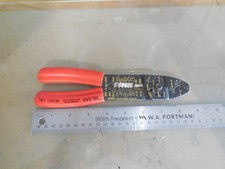Milbar 18E Wire Stripper Mini Crimping Pliers Red Wire Pliers Made In USA