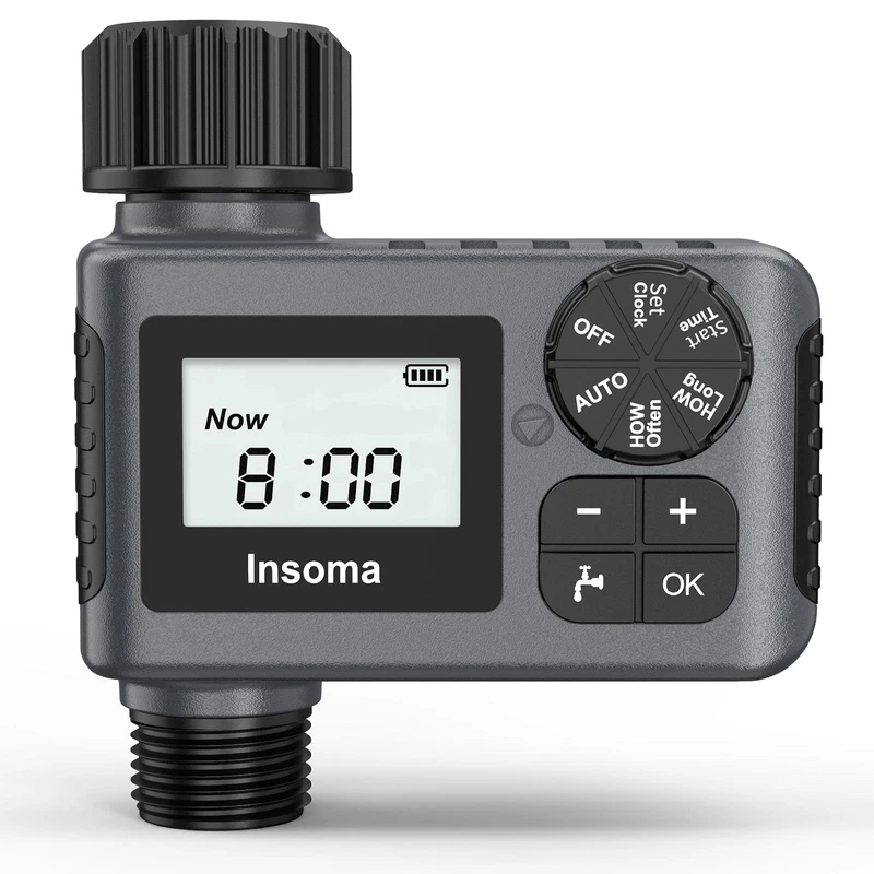 Programmable Garden Hose Timer with Rain Delay