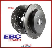 Ebc High Carbon Disc Hinten FüR Vw Golf 7 Gti Octavia Rs Leon S3 272 Mm Massiv