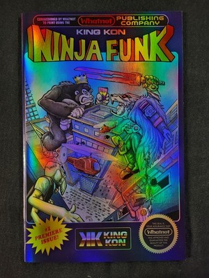 Ninja Funk #1 - Scott Mcfarland & Ken Berube WhatNot Exc Foil Var (9.2ob) 2022