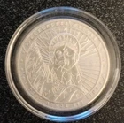 Reckless Metals Zombie Statue of Liberty Stacker 1oz .999 Fine Silver