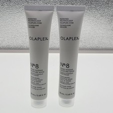 Lot x2 Olaplex No. 8 Bond Intense Moisture Hair Mask 0.68 Oz each Mini Travel