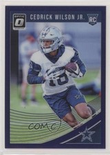 2018 Donruss Optic Rookies Purple Prizm 44/50 Cedrick Wilson Jr #116 uk2