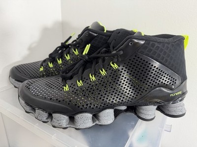 Nike Shox TLX Mid SP  Shoes Black /Volt 677737-007 Mens SZ 12