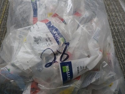 New LOT OF 28 LEVITON CAT NO. 5G108-R05 GIGAMAX 5E QUICKPORT CONNECTOR CAT 5E