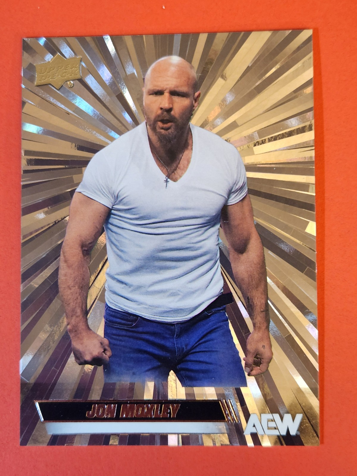 JON MOXLEY #29 2026 Upper Deck AEW Wrestling OUTBURST