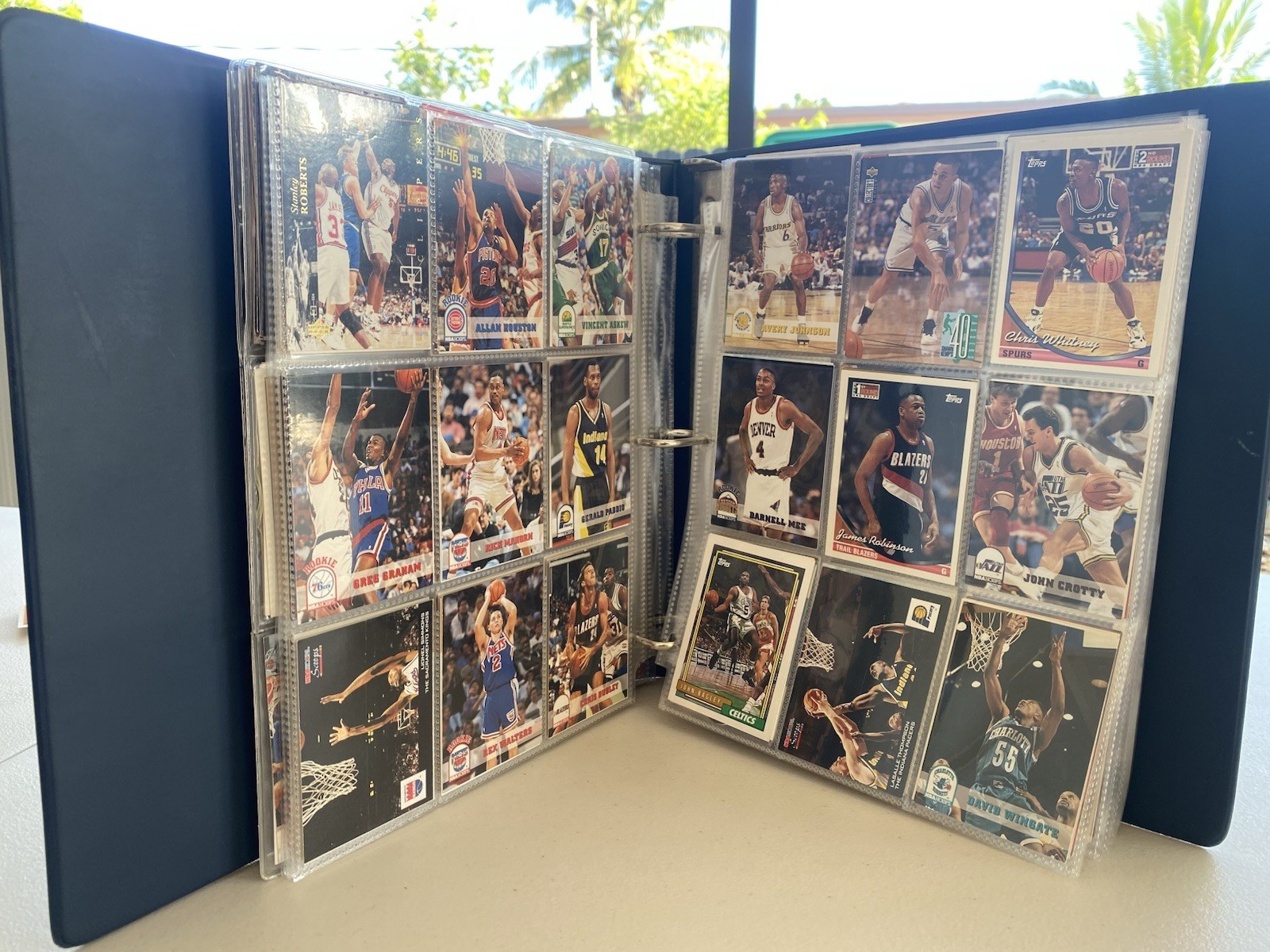 Complete NBA Basketball Card Collection – 450+ Vintage 1990s Cards!