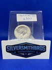 1964 D Kennedy Silver Half Dollar, US 50c, Uncirculated, Mint State