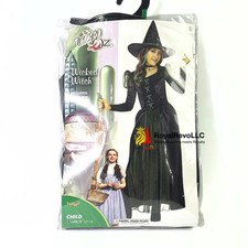 01620244 Spirit Halloween Kids Wicked Witch Costume - Wizard of Oz Sizes Vary