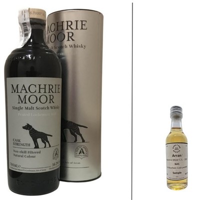 Whisky Sample Arran Machrie Moor Cask Strength 2022 Ex-Bourbon Cask, 56,2%, 5cl