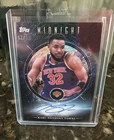 Topps Midnight Oil Marks Karl-Anthony Towns MO-KT Midnight /12 Knicks Card