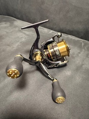 SHIMANO DAIWA 15 EXIST 2508PE Spinnrolle gebraucht JDM Japan