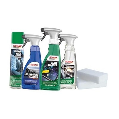  Premium Auto Interior Kit | 5-Piece Complete Interior Cleaning Set | 