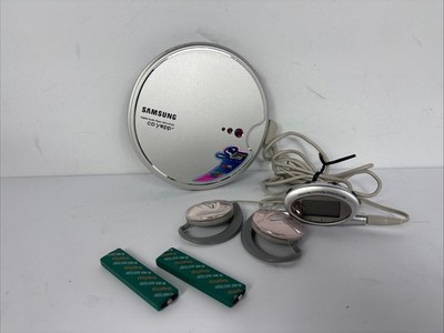 Samsung Yepp MCD-HF920 Silver Digital Display Portable Compact Disc Audio Player