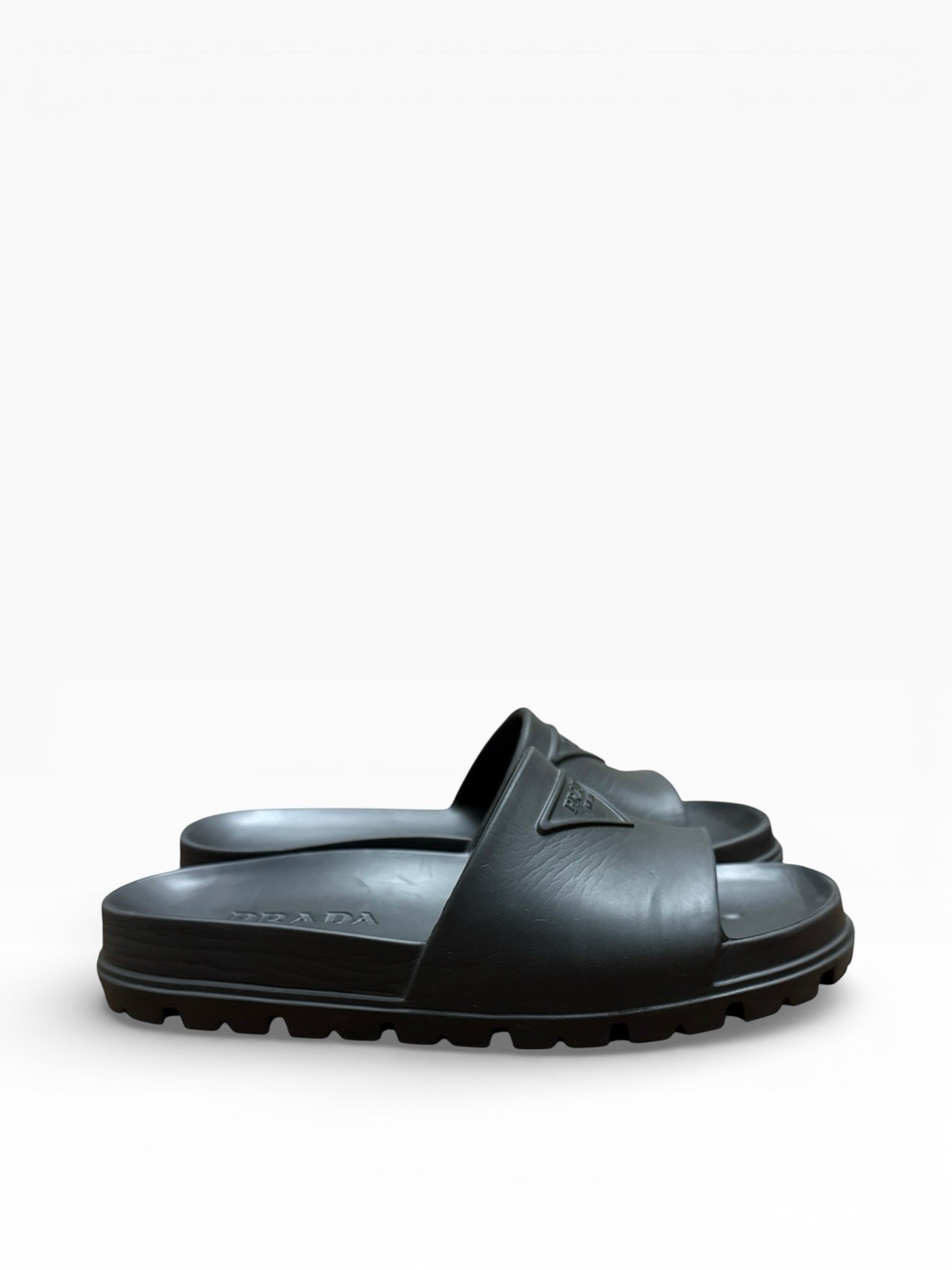 Authentic Prada Soft Rubber Slides - image 5