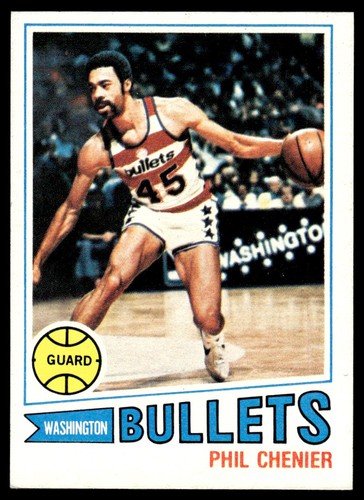 Phil Chenier [White Back] #55 1977 Topps card