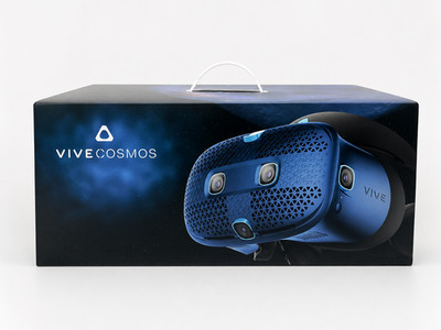 HTC Vive Cosmos Blue VR Headset and Controllers - New / Unopened