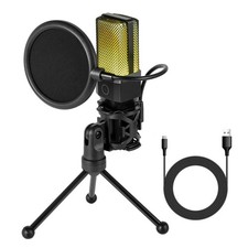 USB Microphone for PC, Gaming, Streaming, Podcasting, Recording, Dynamic Cond...