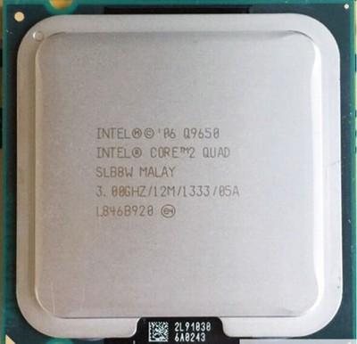 Core 2 Quad Q9650 3.0 GHz 12M 1333MHz 4-Core Processor LGA 775 CPU 95W *uq
