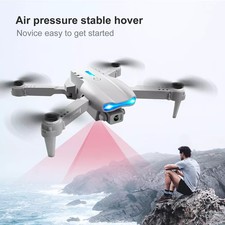 4K HD Camera Drone WiFi FPV RC Foldable Dual Camera with 4 Batteries 16