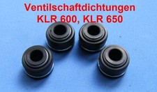 4 x Dichtung Ventilschaft KLR 650, KLR650, KL650, Tengai, Ventilschaftdichtungen