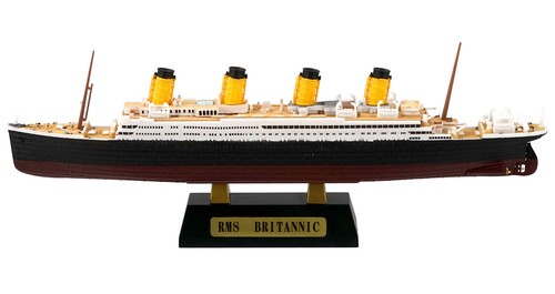 F-Toys Navy Kit Revival Of The TiTanic Vol 3 Olympic Britannic Ocean Liner Model - Picture 7 of 14