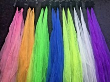 'Dragon Tail' Poi Set with Carry Bag by Rainbow Dragon - Practice Scarf Tails