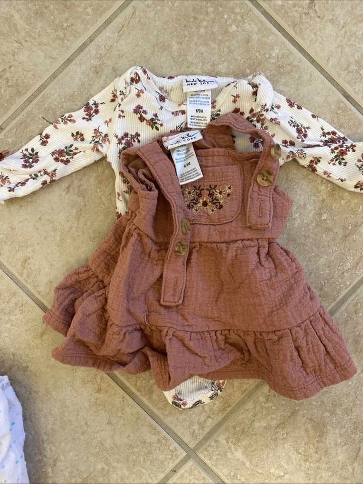 Lote de 4 trajes de niña talla 6/9 meses ropa Foto 4 de 4