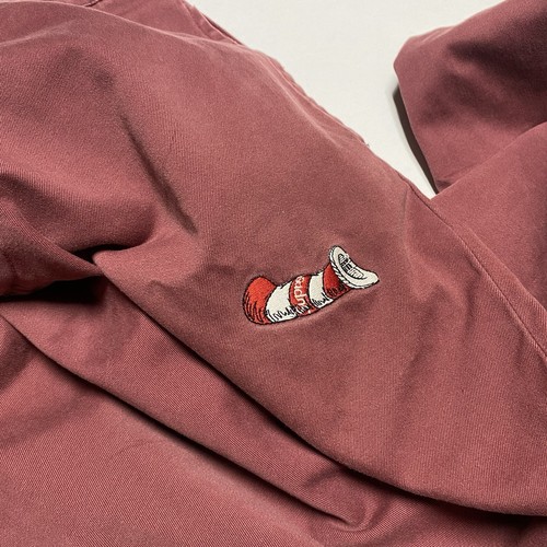 Supreme Dr. Seuss Work Chino Pants Burgundy 2018 32 x 28 rare EUC - Bild 15 von 15
