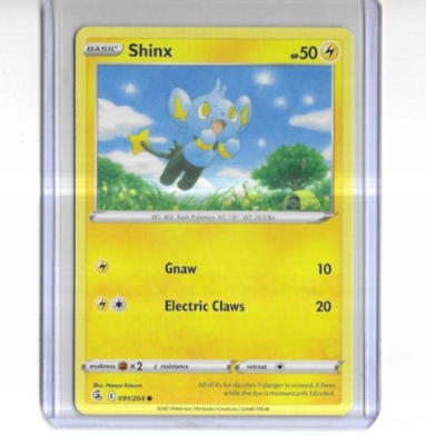 Pokemon #403 Shinx 091/264 never played | eBay