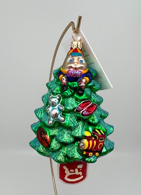 1999 Christopher Radko FAO Schwarz Christmas Tree #1007/3600 Ornament - MINT/NEW