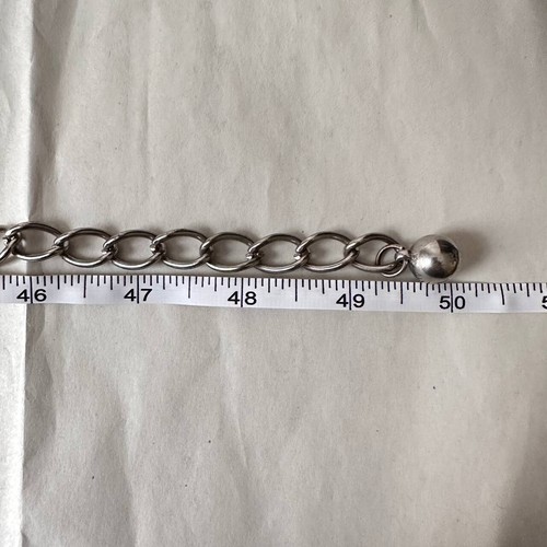 Vintage Cut-out Heart Waist Chain Love Club Retro Chunky Metal Belt 49” One Size - Picture 4 of 4