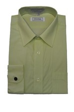 Men's mint color long sleeves dress shirts  17 1/2 /32-33 