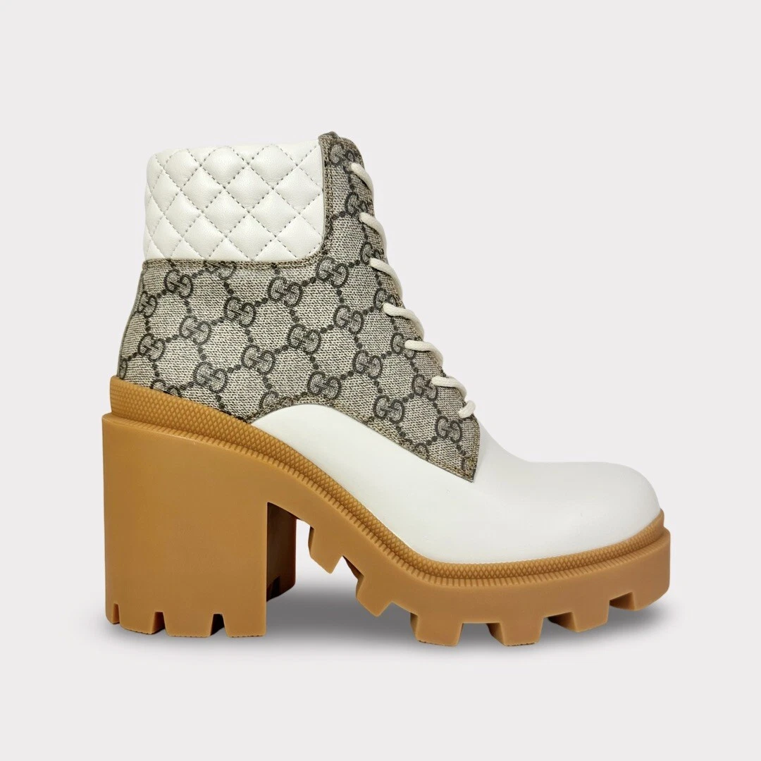 Bottines Gucci Apollo GG Supreme   Femme 11