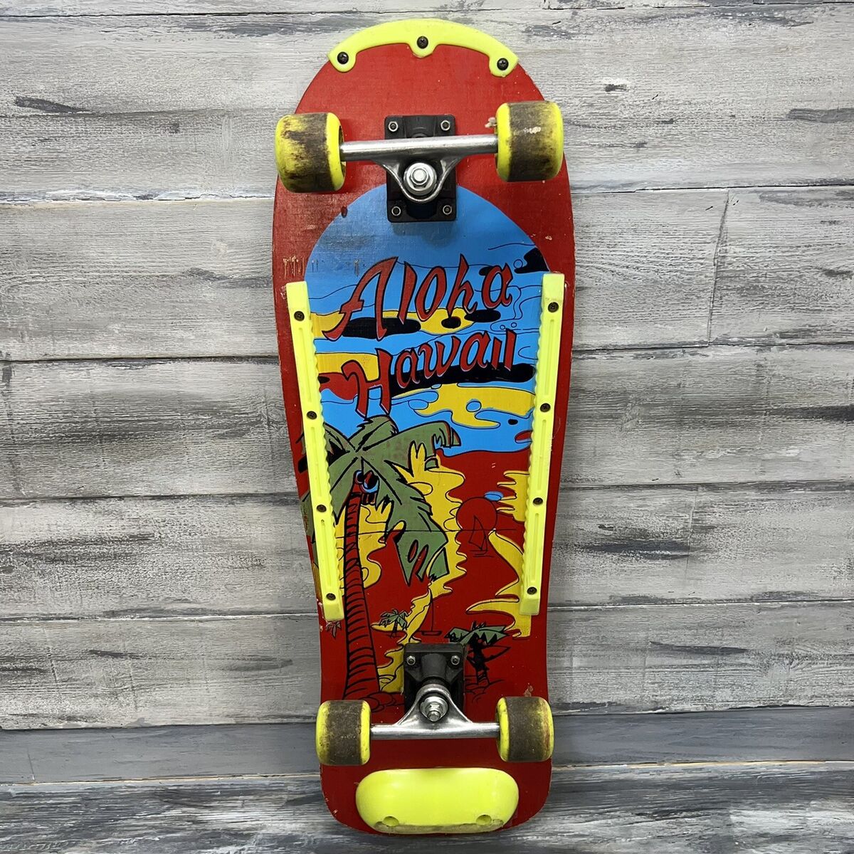 Vtg 1980's Aloha Hawaii Skateboard Graphics Super Eagle Vtg 1980's Aloha Hawaii Skateboard Graphics Super Eagle