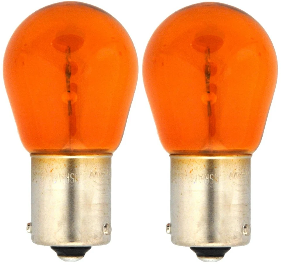 Philips LongerLife 7507 PY21W 21W Dos Bombillas Señal de Giro Trasero Stock de Repuesto Foto 4 de 4