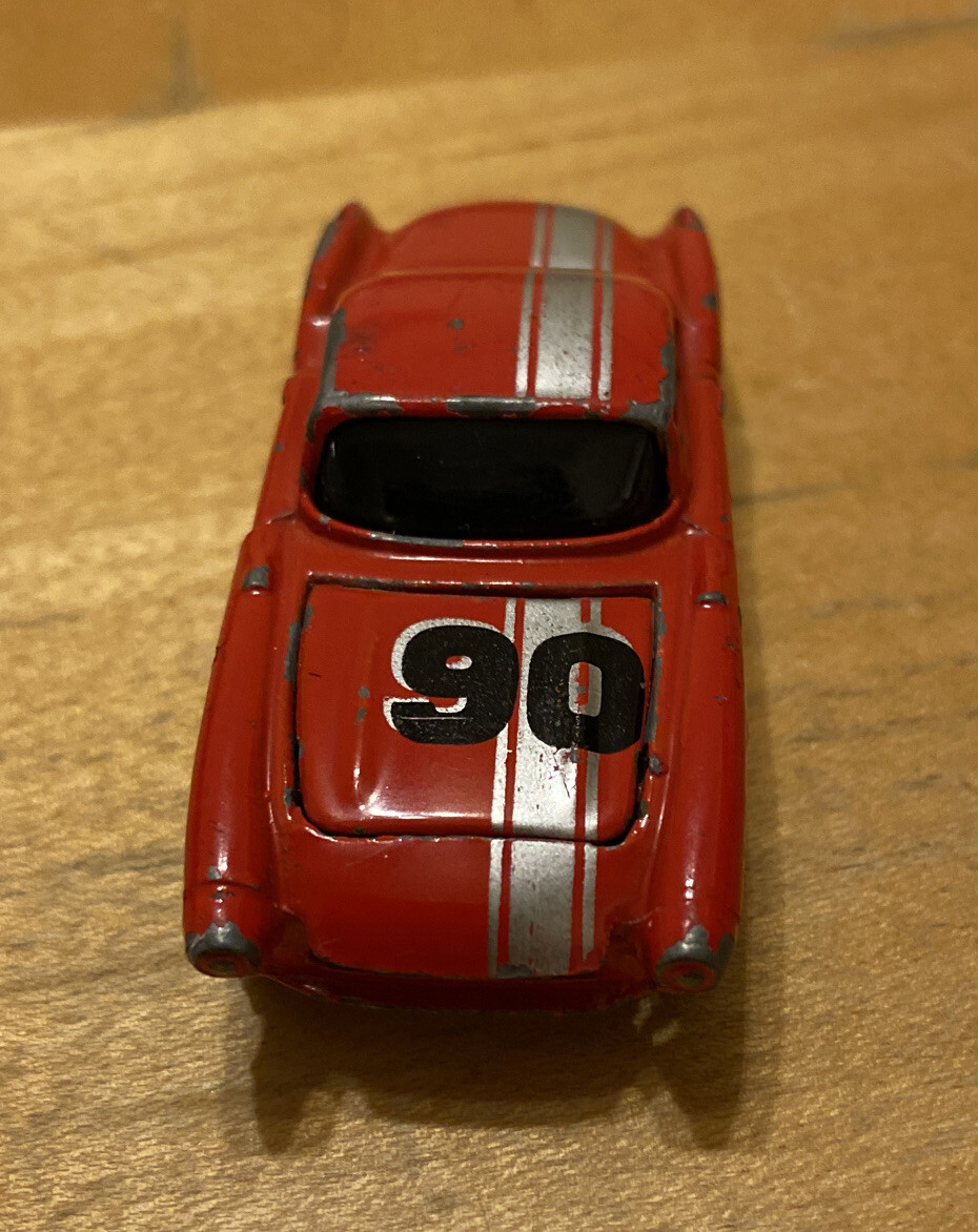 Vintage 1979 Kidco Corvette Car Red Opening Hood Hong Kong