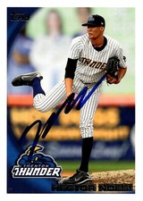 Hector Noesi - Signed 2010 Topps Pro Debut Rookie Card #350