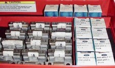 Nos Ford Holman-moody C9az-6307-a Boss 429 Nascar Crank Clean-out Plugs. 8 Nib